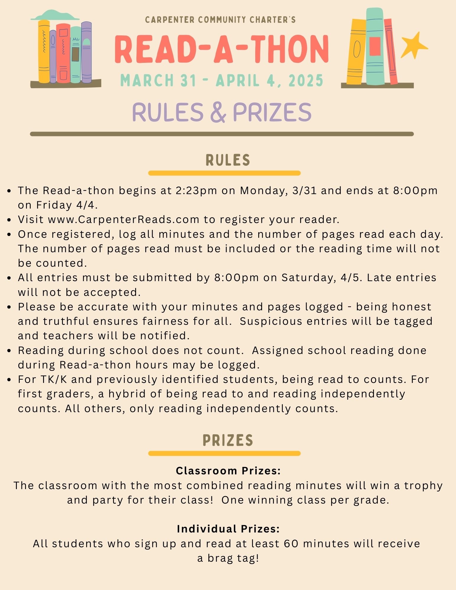 Rules awards